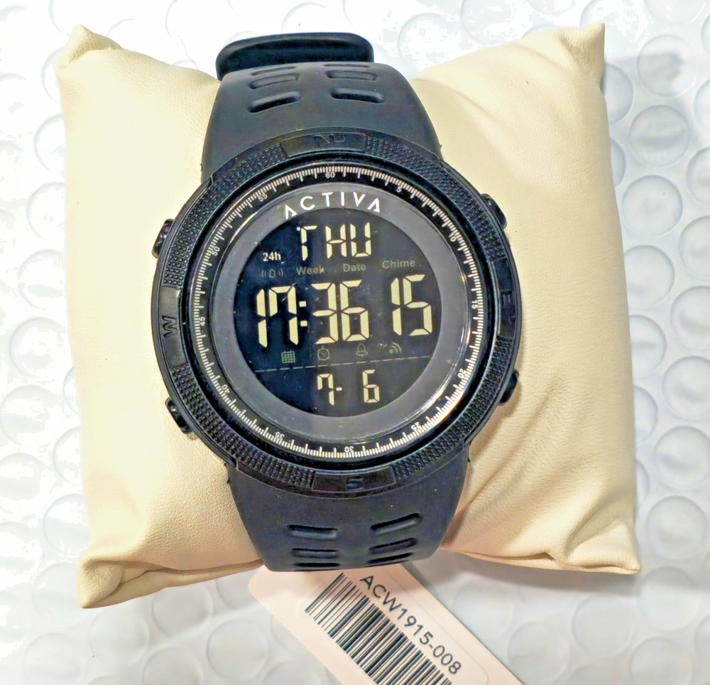 ACW1915-008 - Activa Summit X Invicta Digital Men's Watch - 50mm, Black